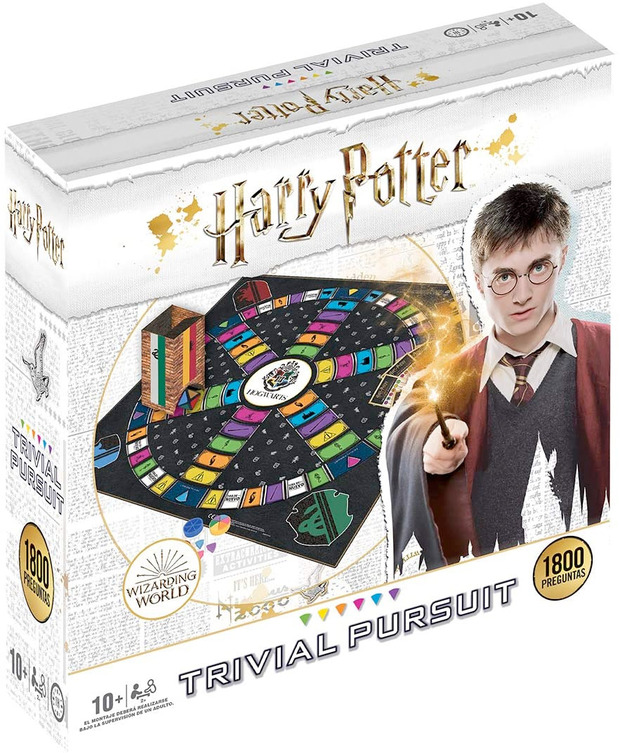 Trivial Pursuit de Harry Potter con 1800 preguntas en castellano