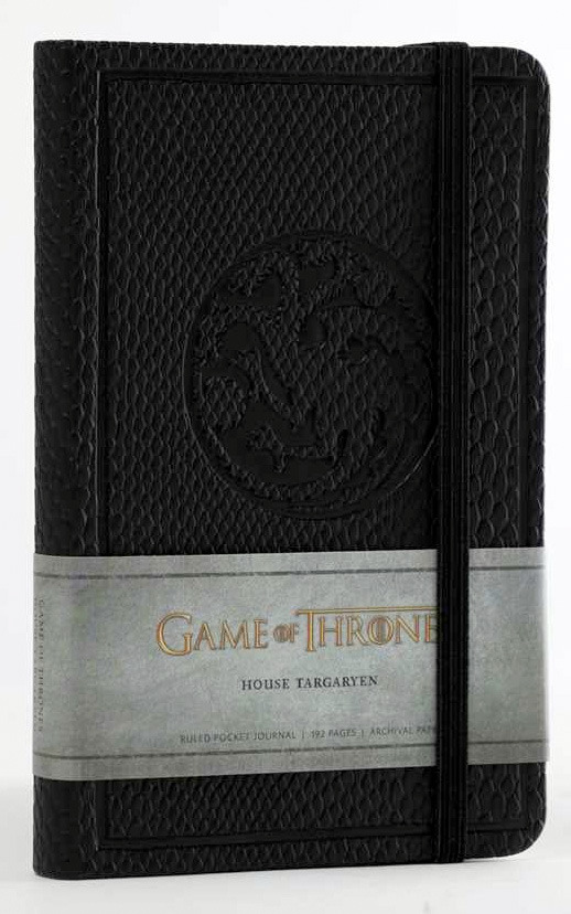 Cuaderno de notas de la casa Targaryen de Juego de Tronos (inglés)