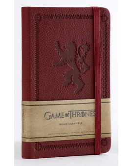  Cuaderno de notas de la casa Lannister de Juego de Tronos (inglés)