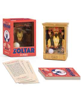 Caja de Zoltar de la película Big con luz y voces en inglés (7 cm)