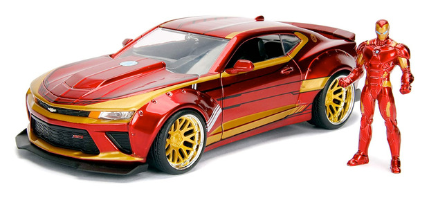 Coche Chevy Camaro escala 1:24 de Ironman (20 cm)