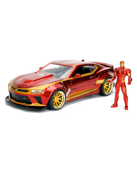 Coche Chevy Camaro escala 1:24 de Ironman (20 cm)