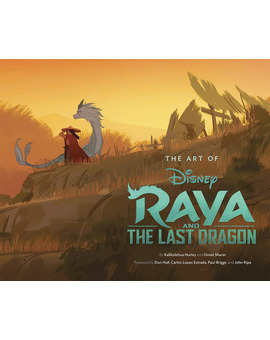 Libro en inglés "The Art of Raya and the Last Dragon"