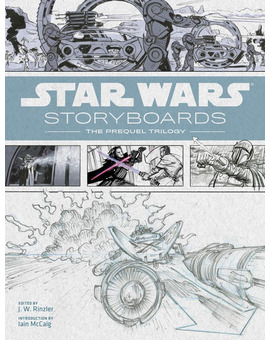 Libro en inglés "Star Wars Storyboards: The Prequel Trilogy"
