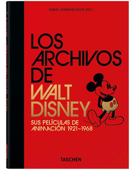 Libro "Los Archivos de Walt Disney: Sus películas de animación 1921-1968"