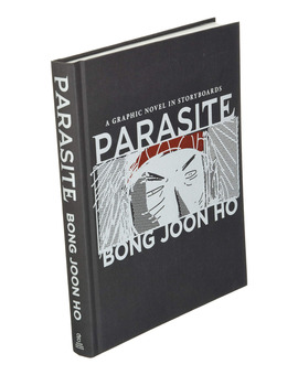 Libro en inglés "Parasite: A Graphic Novel in Storyboards" (Parásitos)