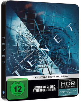 Tenet en Steelbook en UHD 4K