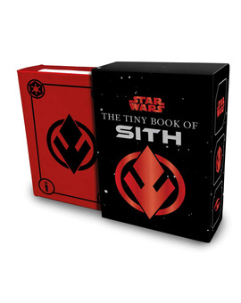 Libro en miniatura en inglés "Star Wars: The Tiny Book of Sith" (4 cm)