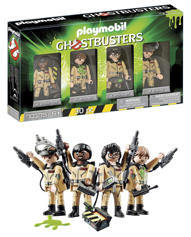 Set de 4 figuras de Playmobil de Ghostbusters (Cazafantasmas)
