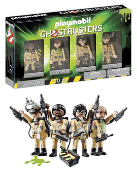Set de 4 figuras de Playmobil de Ghostbusters (Cazafantasmas)