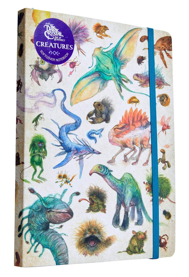 Libreta "The Dark Crystal: Bestiary Creatures" (Cristal Oscuro)