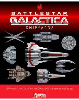 Libro en inglés "Battlestar Galactica Shipyards"