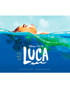 Libro en inglés "The Art of Luca"