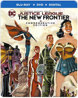 Liga de la Justicia: La Nueva Frontera - Edición Conmemorativa en Steelbook