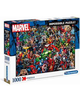 Puzzle "imposible" de Marvel (1000 piezas)