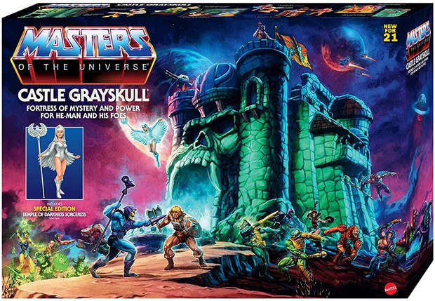 Castillo de Grayskull de la serie Masters of the Universe