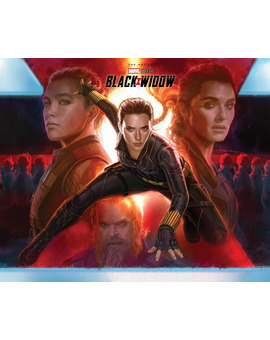 Libro en inglés "Marvel's Black Widow: The Art Of The Movie" (Viuda Negra)