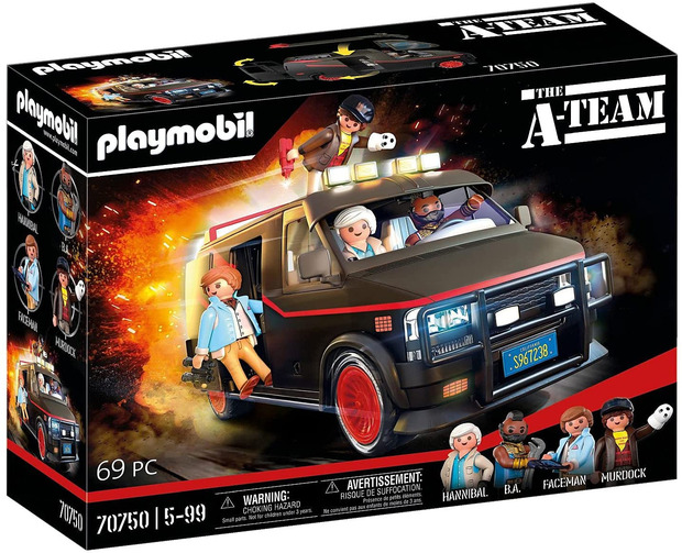 Playmobil de la furgoneta de El Equipo A