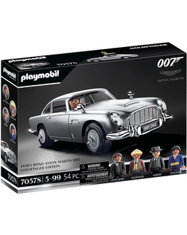 Playmobil del coche Aston Martin DB5 de James Bond en Goldfinger