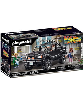 Playmobil de la camioneta pick-up de Marty en Regreso al Futuro