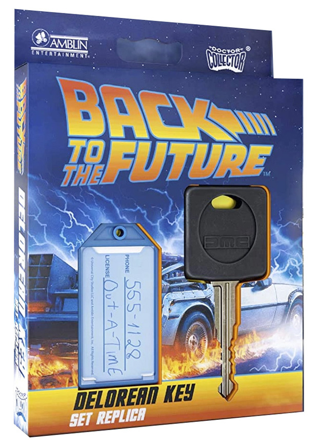 Réplica de la llave del Delorean de Regreso al Futuro (Doctor Collector)
