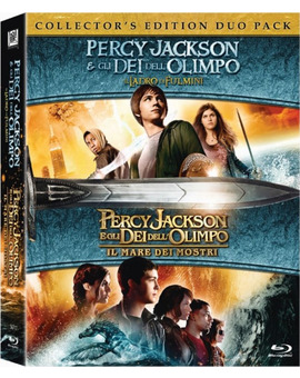 Pack Percy Jackson: Ladrón del Rayo + Mar de los Monstruos/Dos películas con castellano