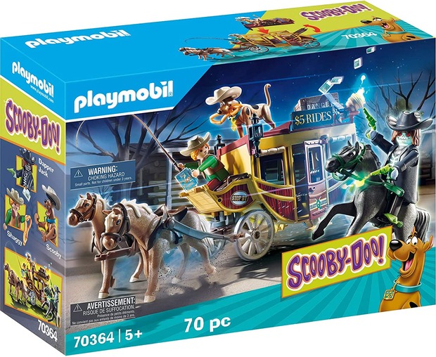 Playmobil Aventura en el Salvaje Oeste de Scooby-Doo