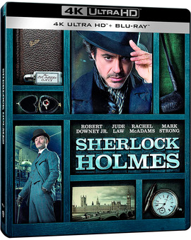 Sherlock Holmes en Steelbook en UHD 4K