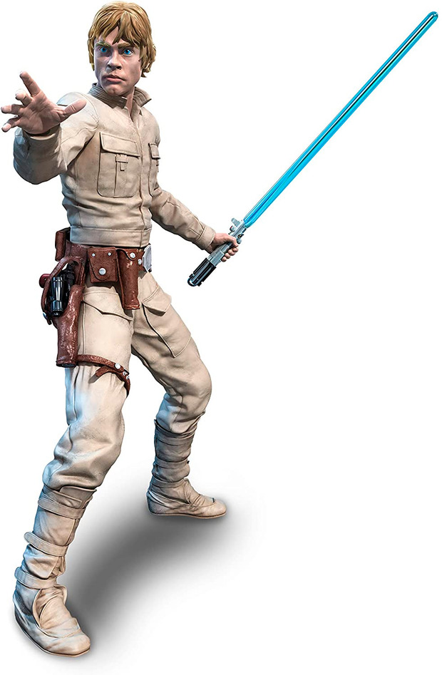 Figura de Luke Skywalker de Star Wars: El Imperio Contraataca (20 cm) (Black Series Hyperreal)