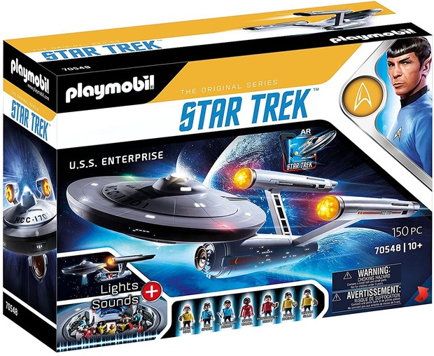 Playmobil de la nave U.S.S. Enterprise de Star Trek