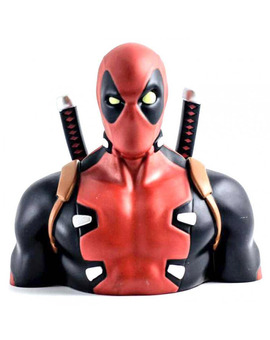 Hucha con forma del busto de Deadpool (20 cm)