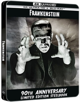 El Doctor Frankenstein en Steelbook en UHD 4K/Incluye castellano en UHD 4K y Blu-ray
