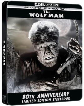 El Hombre Lobo en Steelbook en UHD 4K