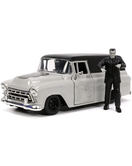 Coche Chevy Suburban de 1957 de Frankenstein escala 1:24