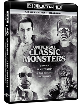 Monstruos Clásicos Universal en UHD 4K