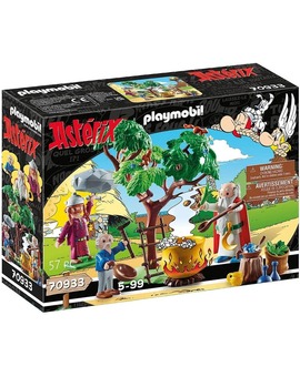 Playmobil de Astérix: Panorámix con el caldero de la Poción Mágica