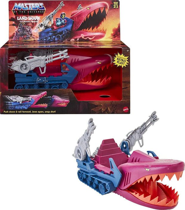 Tanque tiburón de la serie Masters of the Universe