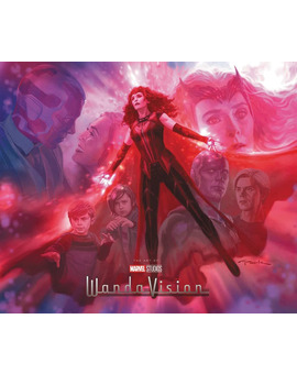 Libro en inglés "The Art of Marvel Studios WandaVision"