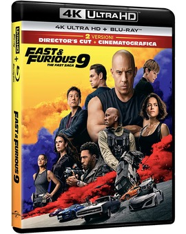 Fast & Furious 9 en UHD 4K/Incluye castellano en UHD 4K y Blu-ray