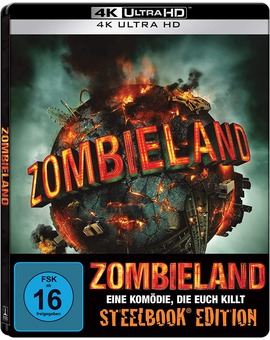 Bienvenidos a Zombieland en Steelbook en UHD 4K