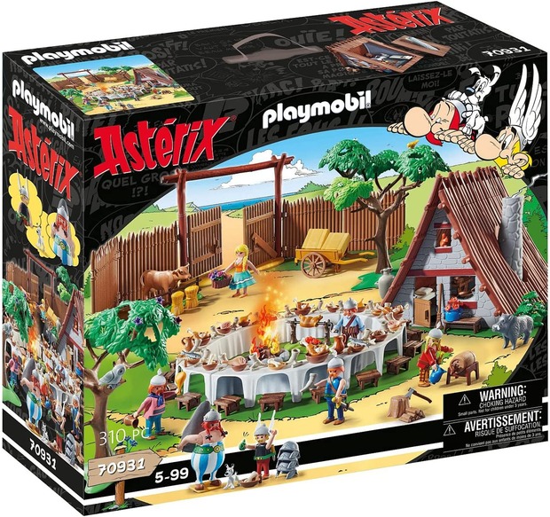 Playmobil de Astérix: Banquete de la Aldea