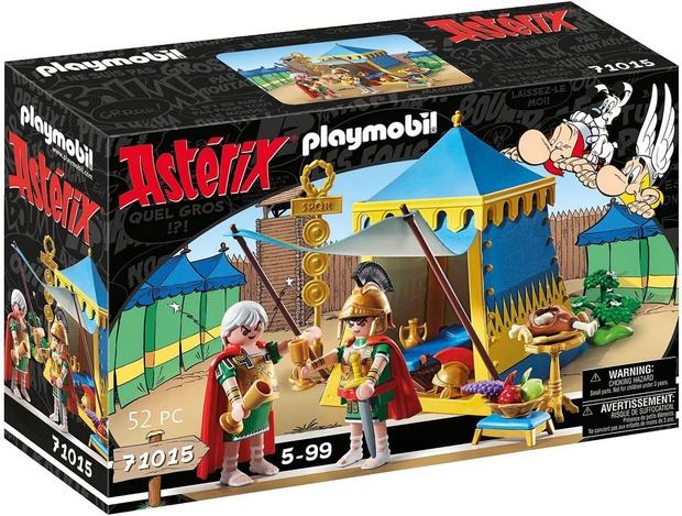 Playmobil de Astérix: Tienda con generales