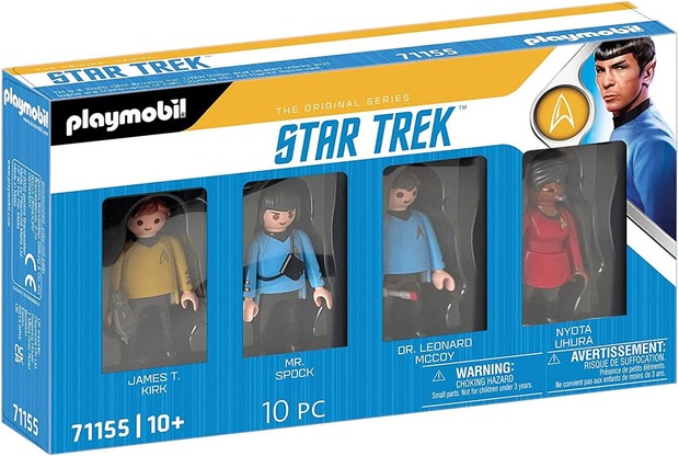 Playmobil - Set de 4 figuras de Star Trek