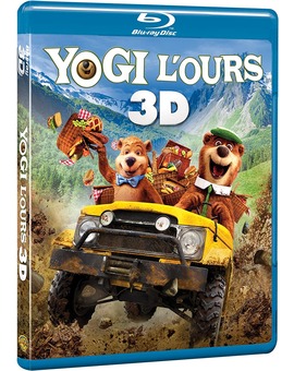 El Oso Yogui en 3D y 2D