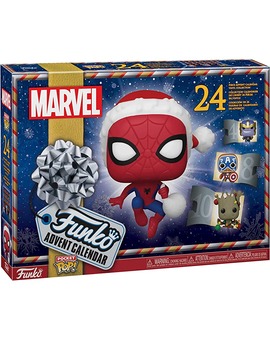 Calendario de Adviento 2022 de Marvel con 24 figuras Funko pequeñas