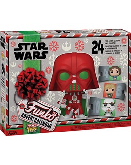 Calendario de Adviento 2022 de Star Wars con 24 figuras Funko pequeñas