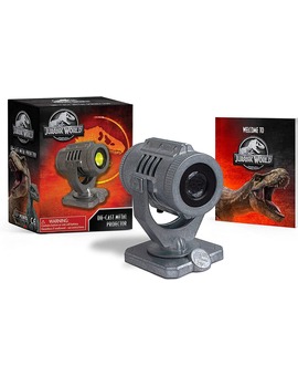 Mini proyector de Jurrasic World con mini libro