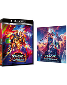 Thor: Love and Thunder en UHD 4K (con postal lenticular)