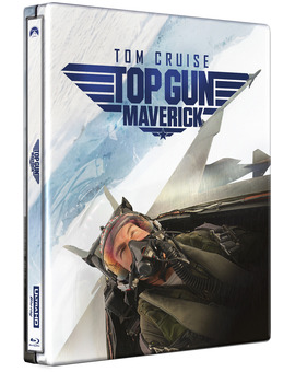 Top Gun: Maverick en Steelbook en UHD 4K (con portada lenticular)