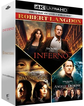 La Trilogía de Robert Langdon en UHD 4K